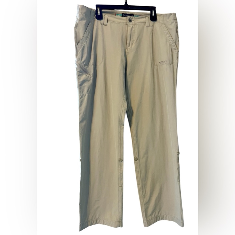 Marmot Women's Light Tan Straight Leg Pants